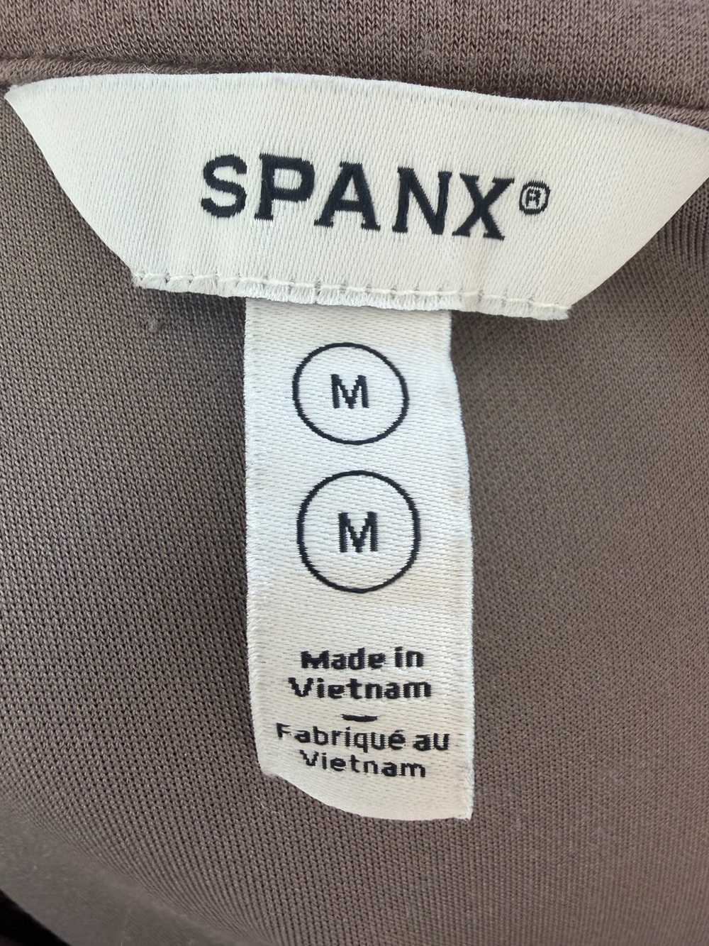 Spanx Air Essentials Half Zip Short Jumpsuit - Size M - Picture 6 of 8